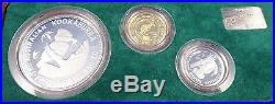 1992 Australia $1 $25 Platinum Gold Silver Proof Coin Set Box COA