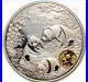 1992 China 12 oz Proof Silver Panda (Ling-Ling Memorial) No Box