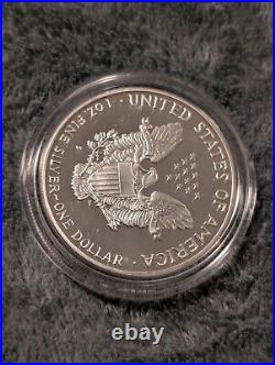 1992 S American Eagle Silver Proof Dollar Coin $1 US PROOF with Box