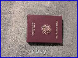 1992 S American Eagle Silver Proof Dollar Coin $1 US PROOF with Box