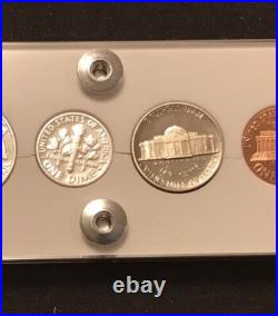 1992 Silver US Mint Proof Set With Silver Eagle Display Box