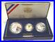 1993 Bill of Rights 3 Coin Proof Set, with Gold and Silver, by US Mint In Box, COA