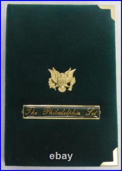 1993 P Philadelphia 5 Coin Gold & Silver Proof Set Box Coa Ogp