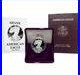 1993-P Proof $1 American Silver Eagle Box, OGP & COA
