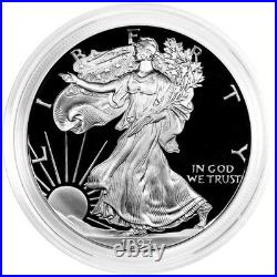 1993-P Proof $1 American Silver Eagle Box, OGP & COA
