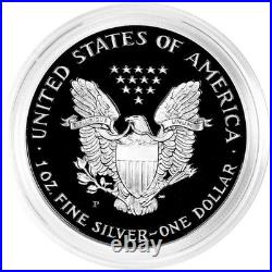 1993-P Proof $1 American Silver Eagle Box, OGP & COA