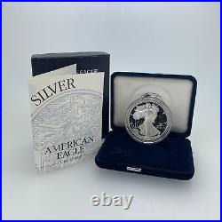 1994 American Silver Eagle Proof withBox & COA Free Shipping USA
