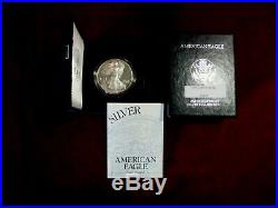 1994-P 1 oz Proof Silver American Eagle (withBox & CoA) Coin #1347