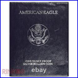 1994-P 1oz American Silver Eagle Proof (Box and CoA)