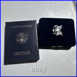 1994-P American Silver Eagle PROOF 1 Oz Silver Coin & Box & COA