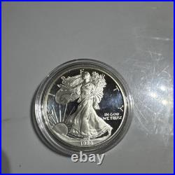 1994-P American Silver Eagle PROOF 1 Oz Silver Coin & Box & COA
