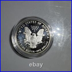 1994-P American Silver Eagle PROOF 1 Oz Silver Coin & Box & COA