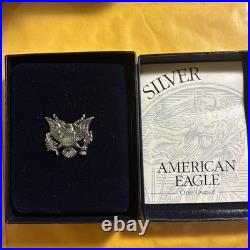 1994-P ONE OUNCE SILVER AMERICAN EAGLE ONE DOLLAR PROOF COIN With BOX & COA