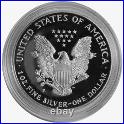 1994-P Proof $1 American Silver Eagle Box, OGP & COA