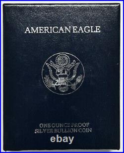 1994 P Proof Silver American Eagle with Box & COA