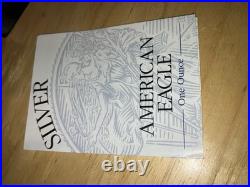 1995 $1 Proof American Silver Eagle with Box & COA