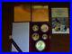 1995 American Eagle 10th Anniversary SET Proof GOLD SILVER Coins with/Box & COA