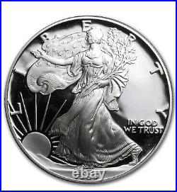 1995-P 1 oz Proof Silver American Eagle (withBox & COA)