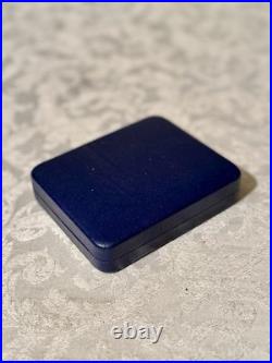 1996 Bermuda Shorts $3 Triangle Silver Proof Box, Capsule & COA, Vintage 5,000