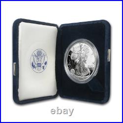 1996-P 1 oz American Silver Eagle Proof With Box and COA