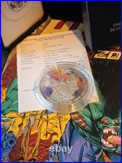 1996-P Proof 1 oz American Silver Eagle Original Box & COA Philadelphia