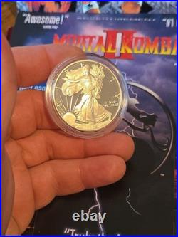 1996-P Proof 1 oz American Silver Eagle Original Box & COA Philadelphia