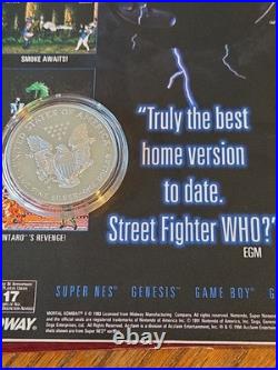 1996-P Proof 1 oz American Silver Eagle Original Box & COA Philadelphia