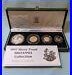 1997 Britannia. 958 Silver Proof 4 Coin Collection Royal Mint #039 with Box COA