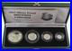 1997 Royal Mint Britannia Fine Silver Silver Proof 4-coin set, COA, Box, Sleeve 1997 Royal Mint Britannia Fine Silver Silver Proof 4-coin set, COA, Box, Sleeve