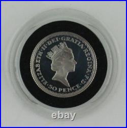 1997 Royal Mint Britannia Fine Silver Silver Proof 4-coin set, COA, Box, Sleeve