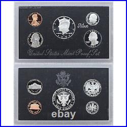 1997 S Proof Set 10 Pack 90% Silver Original Boxes & COA's US Mint 50 Coin Lot
