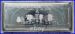 1998 $100 Quarter Pound. 999 Silver Proof Bar in Display Box with COA