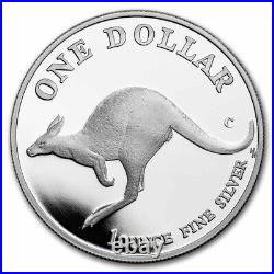 1998 Australia 1 oz Proof Silver Kangaroo (COA, No Box) SKU#277502