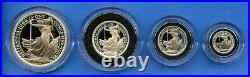 1998 Britannia. 958 Silver Proof 4 Coin Collection Royal Mint #041 with Box COA 1998 Britannia. 958 Silver Proof 4 Coin Collection Royal Mint #041 with Box COA