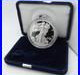 1998 P U. S Mint American Eagle Silver Proof Dollar Coin Box & COA