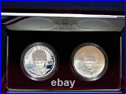 1998-S Robert F Kennedy Silver Proof Dollar OGP Box & COA Free USA Shipping