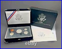 1998-S SILVER Proof Set with original U. S. Mint box and COA