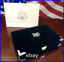 1998-S SILVER Proof Set with original U. S. Mint box and COA