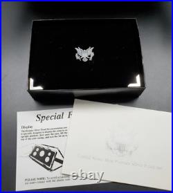1998-S SILVER Proof Set with original U. S. Mint box and COA