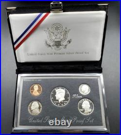 1998-S SILVER Proof Set with original U. S. Mint box and COA
