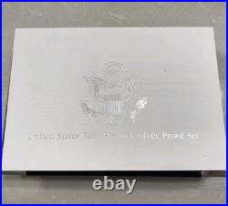 1998-S SILVER Proof Set with original U. S. Mint box and COA