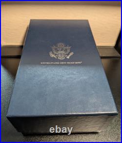 1999-2003 U. S. Proof Sets Box 10 Silver Proof Sets with State Quarters