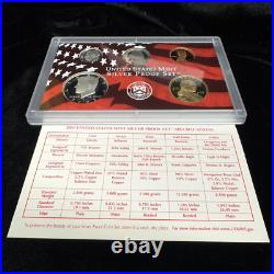 1999-2006 / U. S. Mint Silver Proof Coin Set / Box + Coa