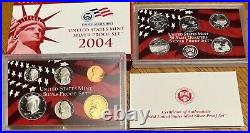 1999-2011 United States Mint Silver Proof Sets, 13 Sets, No Box/coa, See Photos 1999-2011 United States Mint Silver Proof Sets, 13 Sets, No Box/coa, See Photos