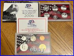 1999-2011 United States Mint Silver Proof Sets, 13 Sets, No Box/coa, See Photos 1999-2011 United States Mint Silver Proof Sets, 13 Sets, No Box/coa, See Photos