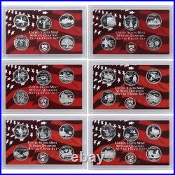 1999-2021 S State & Park Quarter 90% Silver Proof Set Run No Box or COA 113 Coin
