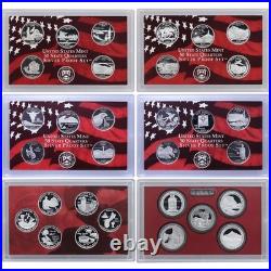 1999-2021 S State & Park Quarter 90% Silver Proof Set Run No Box or COA 113 Coin