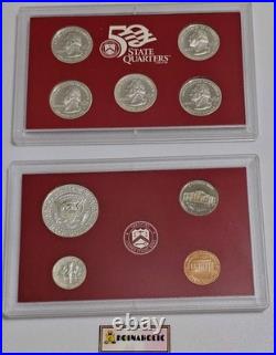 1999 S SILVER Proof Set in Original Box with COA, From Storage FIRST IN SERIES