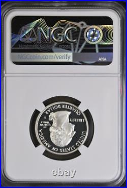 1999 S Silver Statehood Quarter Proof Set NGC PF 69 Ultra Cameo 5 Coins BOX2