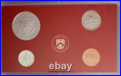 1999-S US Mint Silver Proof Set OGP COA & Box 9 Coins 90% United States